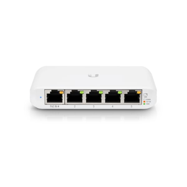 UBIQUITI USW-FLEX-MINI UNIFI COMPACT 5-PORT DESKTOP SWITCH