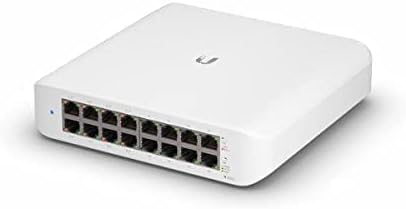 UBIQUITI USW-LITE-16-POE UNIFI SWITCH GEN2 16x GIGABIT, 8x POE+, LAYER 2, 30W PER PORT,TOTAL 45W