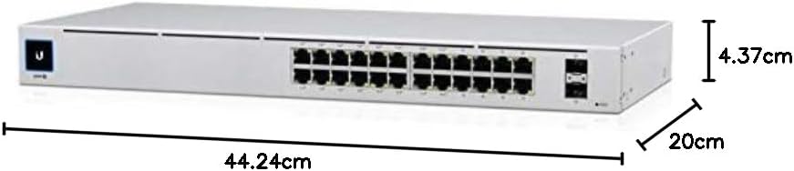UBIQUITI USW-24-POE UNIFI SWITCH GEN2 24x GIGABIT POE+ PORTS, 2x SFP PORTS