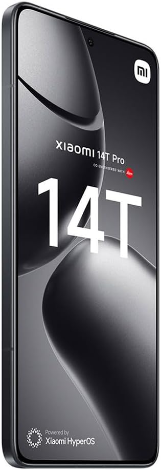 Xiaomi 14T Pro 12GB + 512GB Titanium Black (UK Version + 2 Years Warranty)