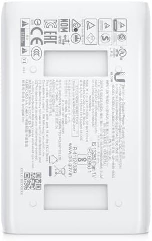 UBIQUITI U-POE+- EU SUPPORTED 30W POE INJECTOR 802.3AT