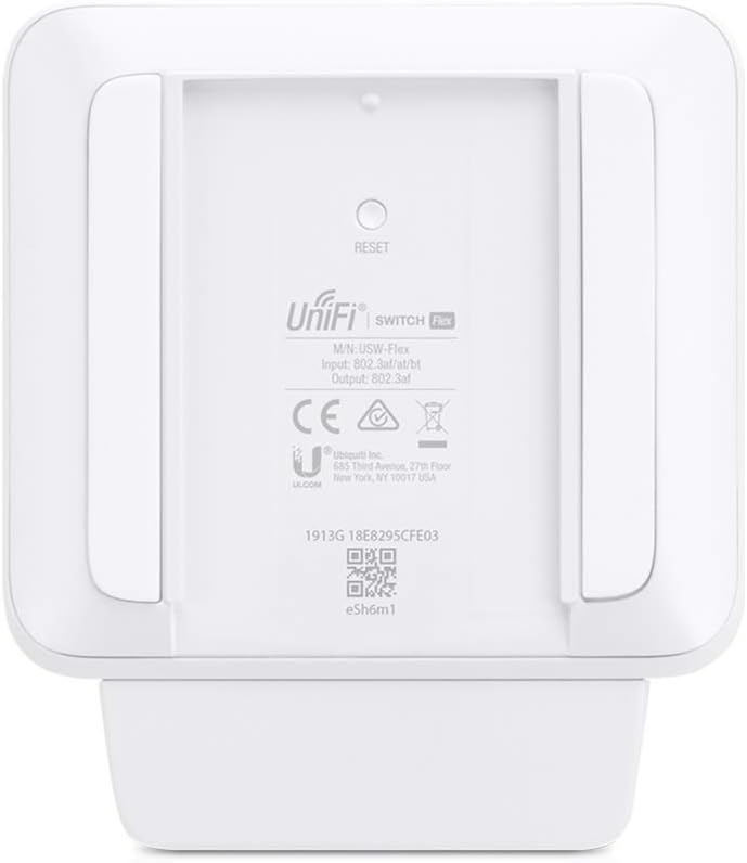 UBIQUITI USW-FLEX UNIFI SWITCH 5X GIGABIT ETHERNET (1X INPUT POE 4X OUTPUT POE) 46W