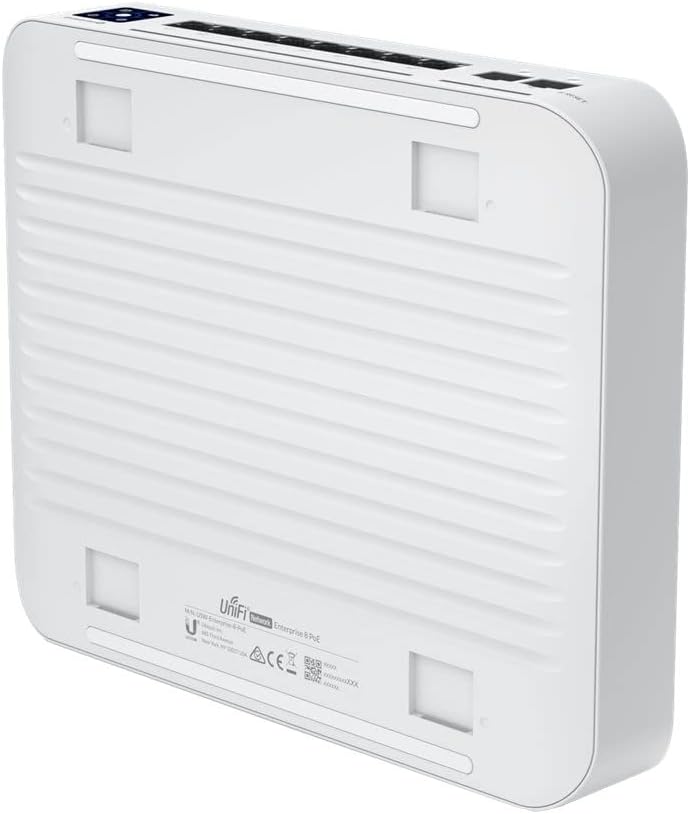 UBIQUITI USW-ENTERPRISE-8-POE UNIFI SWITCH 8x 2,5GB/S RJ45 POE+, 2x 10GB/S SFP+, TOUCHSCREEN, TOTAL 120W