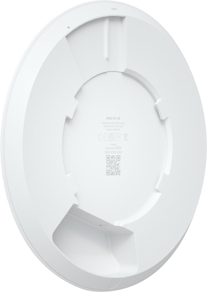 UBIQUITI U7-LR WIFI 7 ACCESS POINT, 1X 2.5GBE POE