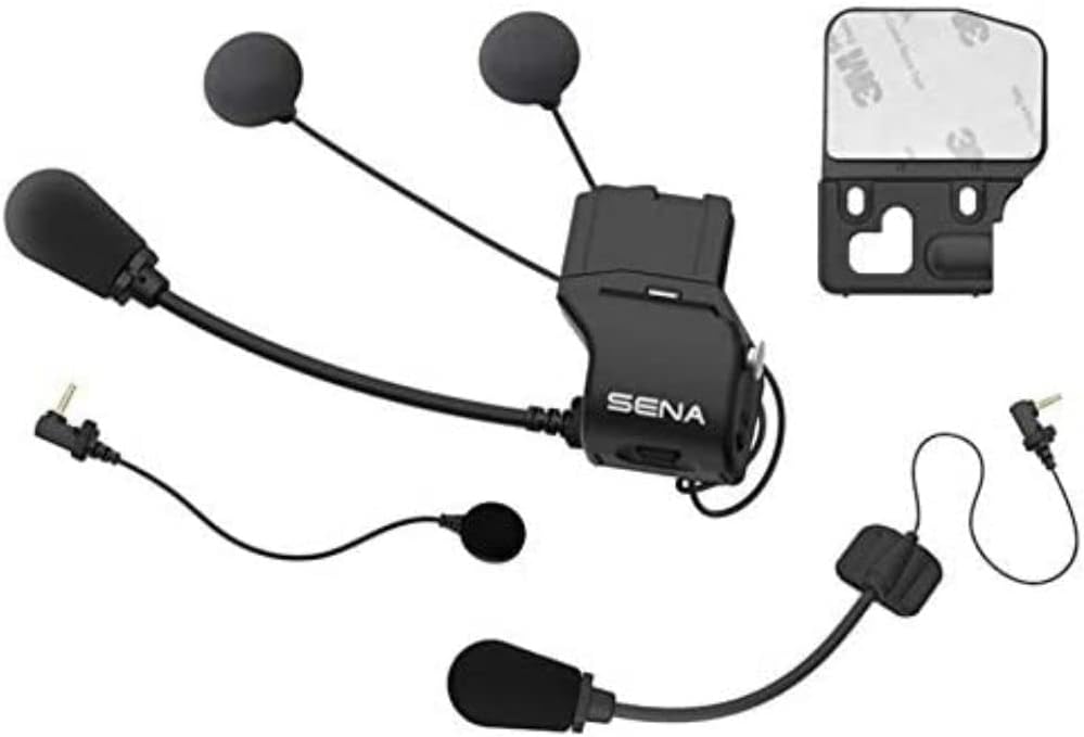 SENA helmet mount with accessories for headset 20S / 20S EVO / 30K (tenkÃ¡ speakers)