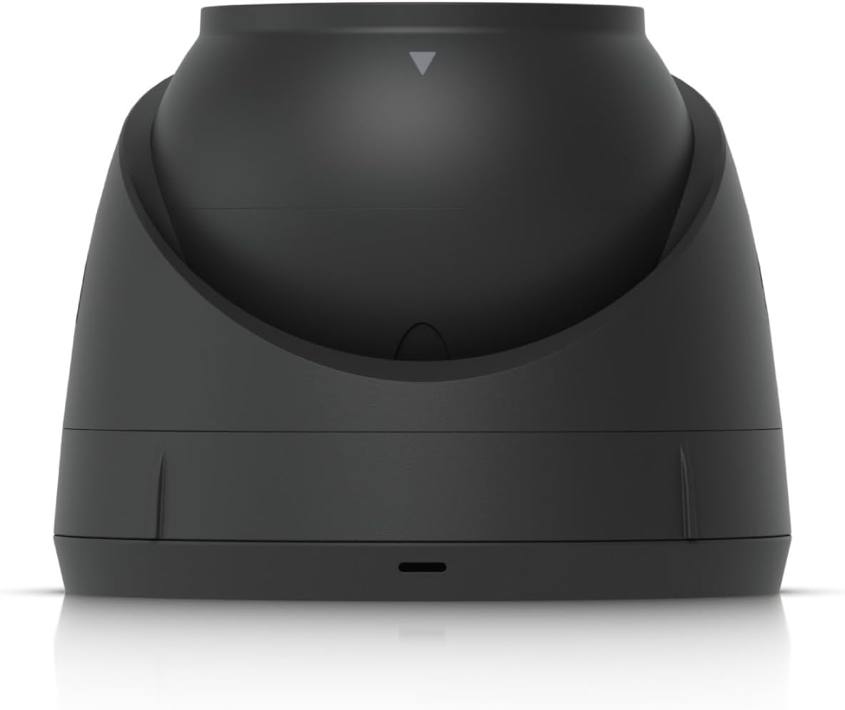 UniFi G5 Turret Ultra Black Edition Ubiquiti 2K HD PoE Surveillance Camera, Wide Angle 102.4°, 30 m Night Vision, AI Detection, Microphone, PoE Connector, Weatherproof UVC-G5-TURRET-ULTRA