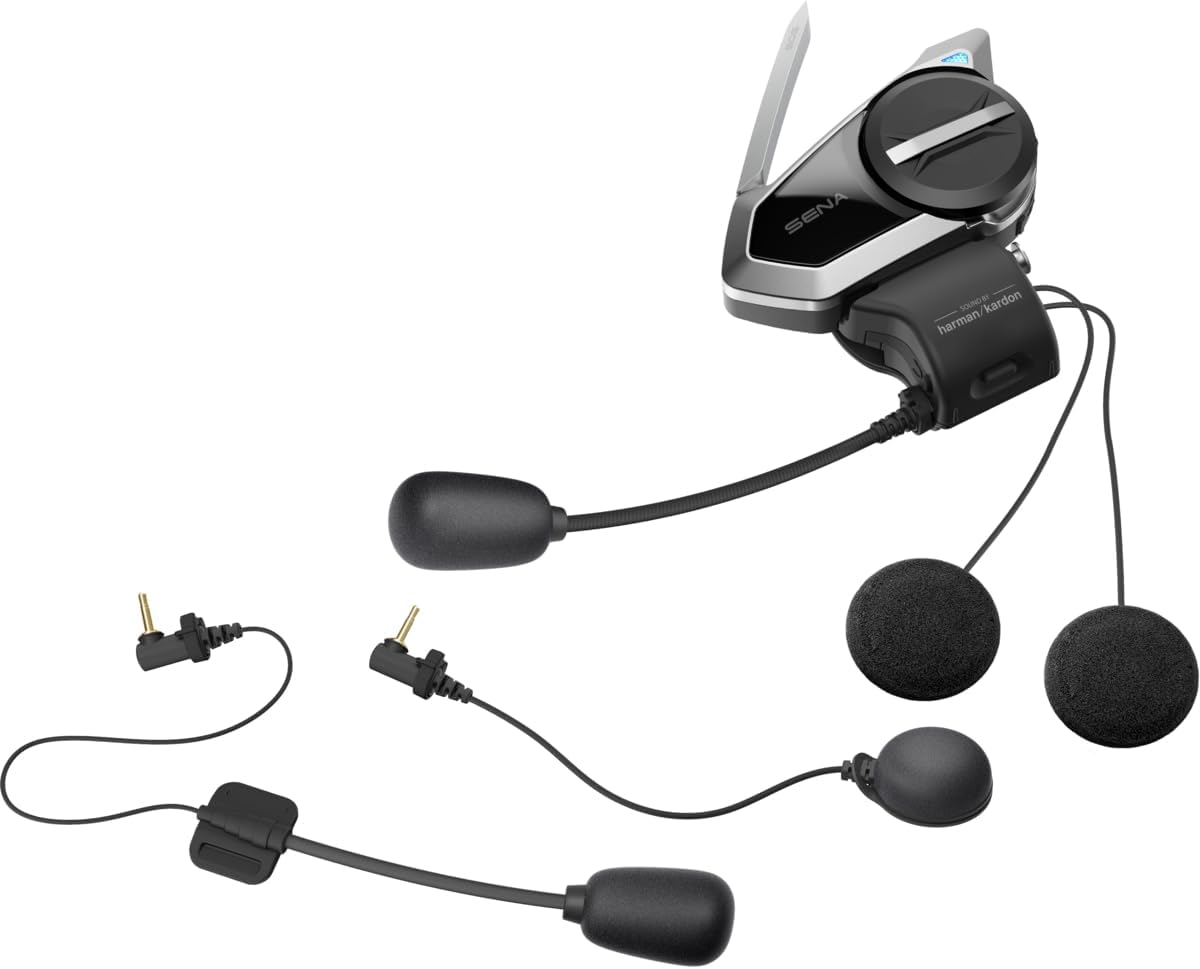 SENA Bluetooth handsfree headset 50S (range 2 km), SENA (set of 2 units)