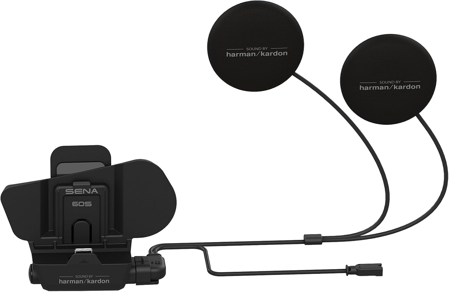 SENA helmet mount with accessories for headset 60S (including universal microphone)