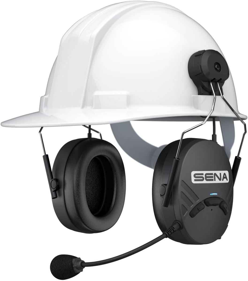 SENA Bluetooth Hard-Hat-Mount headset Tufftalk Lite (range 0,8 km)