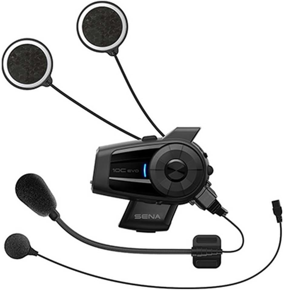 SENA Bluetooth handsfree headset 10C EVO s integrated 4K camera (range 1,6 km)