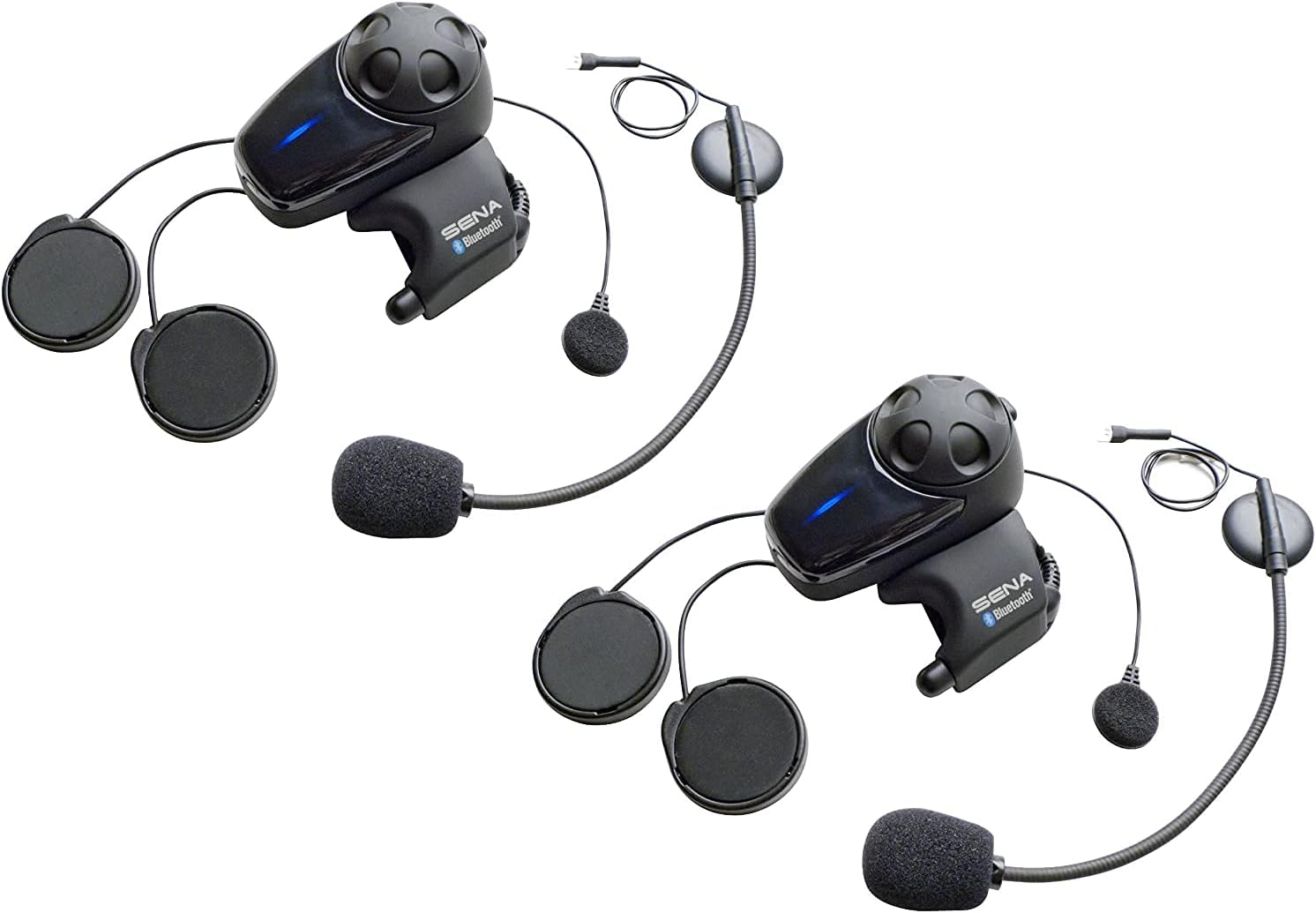 SENA Bluetooth handsfree headset SMH10 (range 0,9 km), SENA (set of 2 units)
