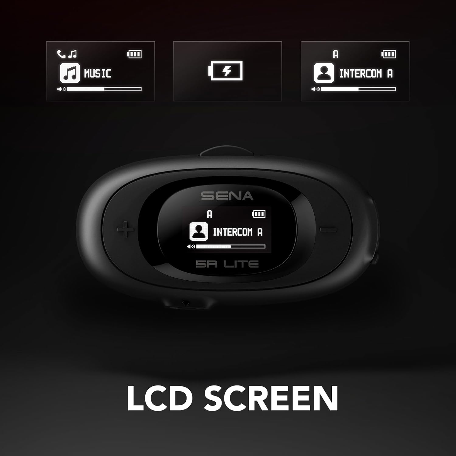 SENA Bluetooth handsfree headset 5R LITE (range 0,7 km), SENA (set of 2 units)