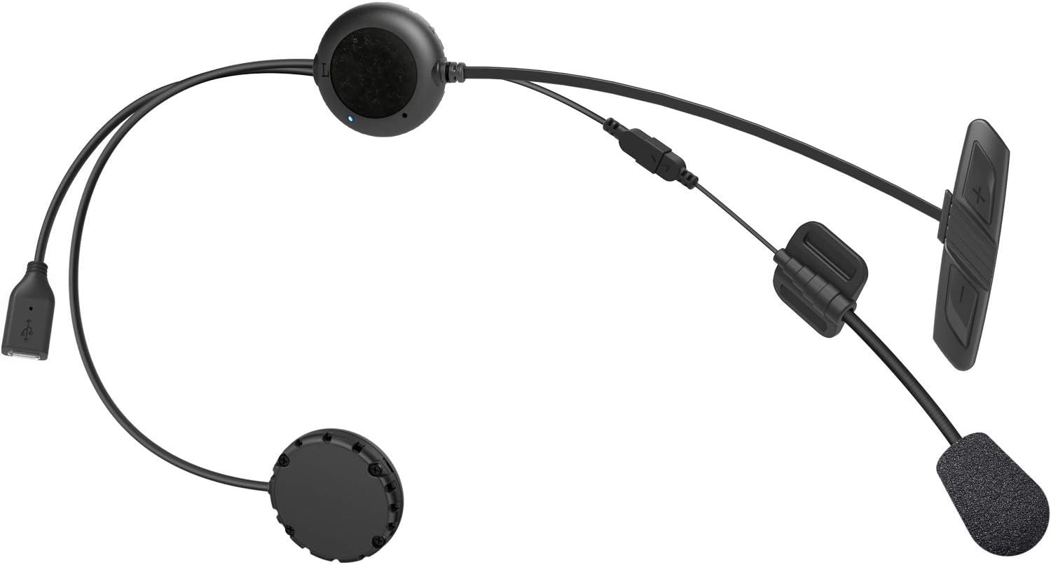 SENA Bluetooth handsfree headset 3S PLUS for skÃºtry for integrÃ¡lnÃ­ helmets (range 0,4 km) including fixed microphone