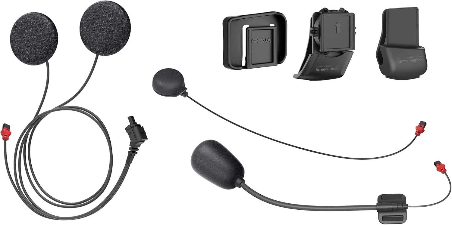 SENA helmet mount with accessories for headset 50C SOUND BY Harman Kardon (speakers + mikrofon)