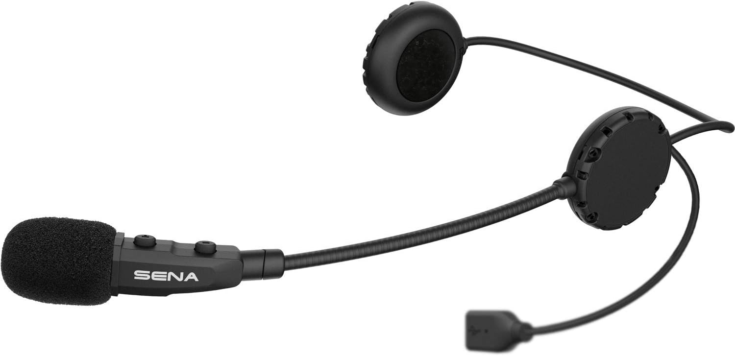 SENA Bluetooth handsfree headset 3S PLUS for skÃºtry for otevÃ­racÃ­ helmets (range 0,4 km)