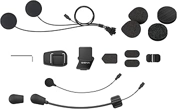 SENA helmet mount with accessories for headset 5S