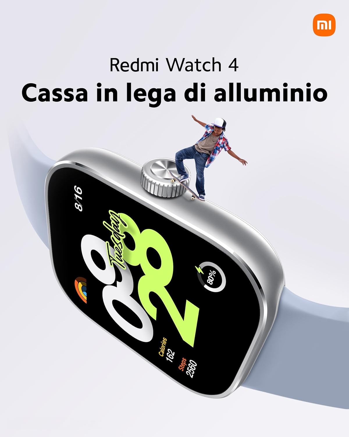 Xiaomi Redmi Watch 4 Silver EU BHR7848GL