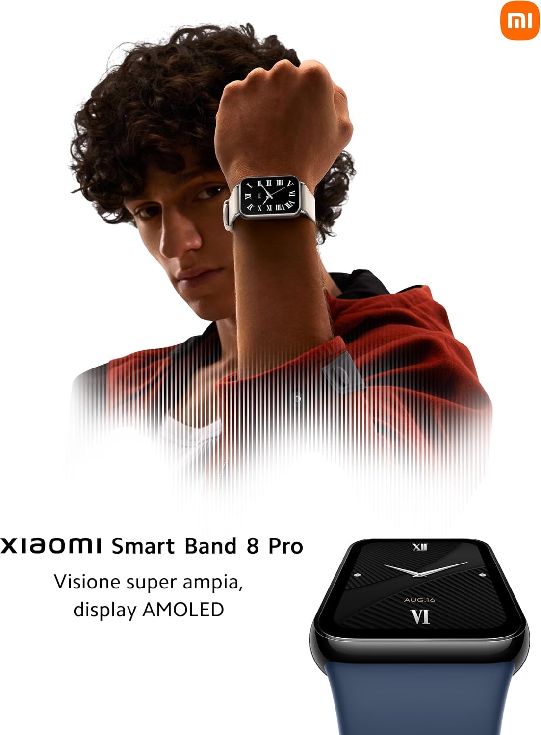 Xiaomi Smart Band 8 Pro Black EU BHR8017GL