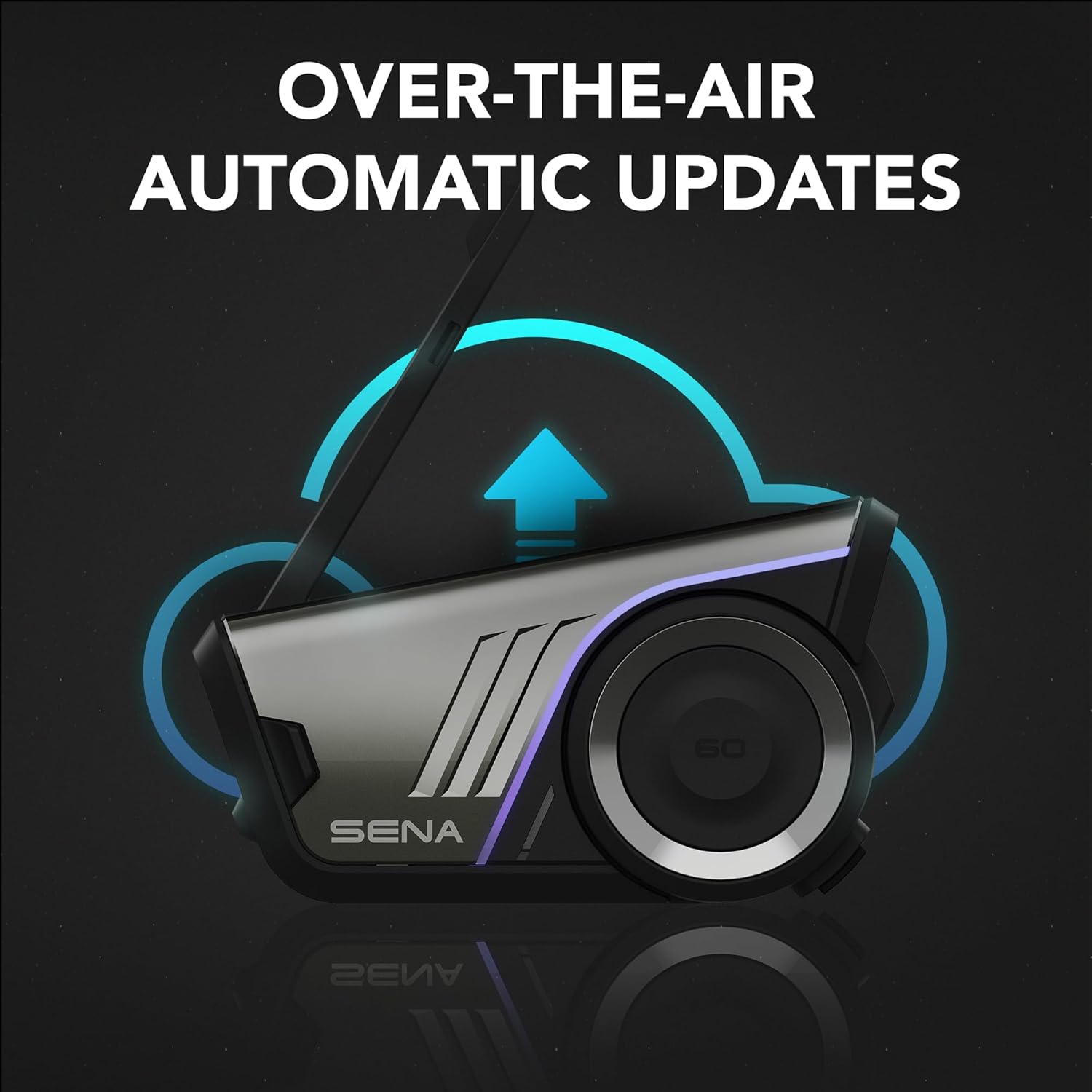 SENA Bluetooth handsfree headset 60S (range 2 km), SENA (set of 2 units)