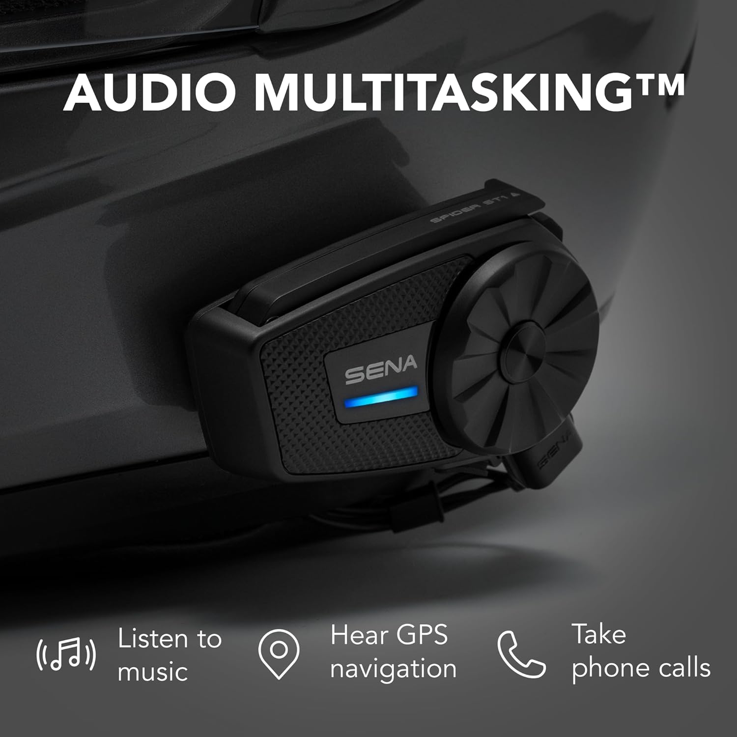 SENA Mesh handsfree headset Spider ST1 (range 2 km)