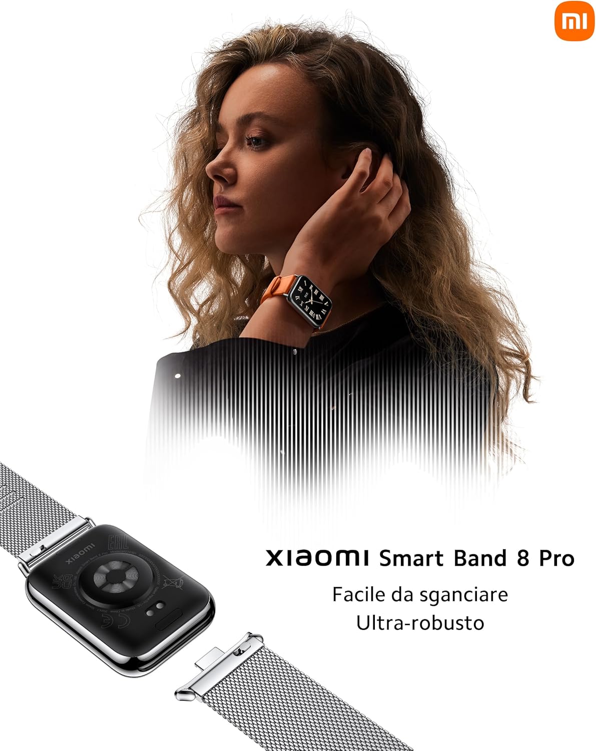 Xiaomi Smart Band 8 Pro Black EU BHR8017GL