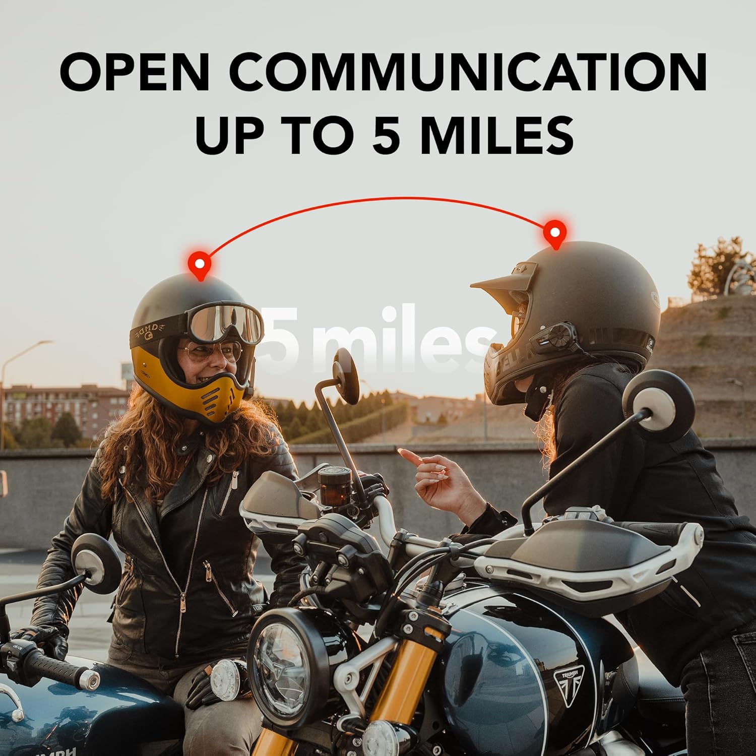 SENA Mesh handsfree headset Spider ST1 (range 2 km)