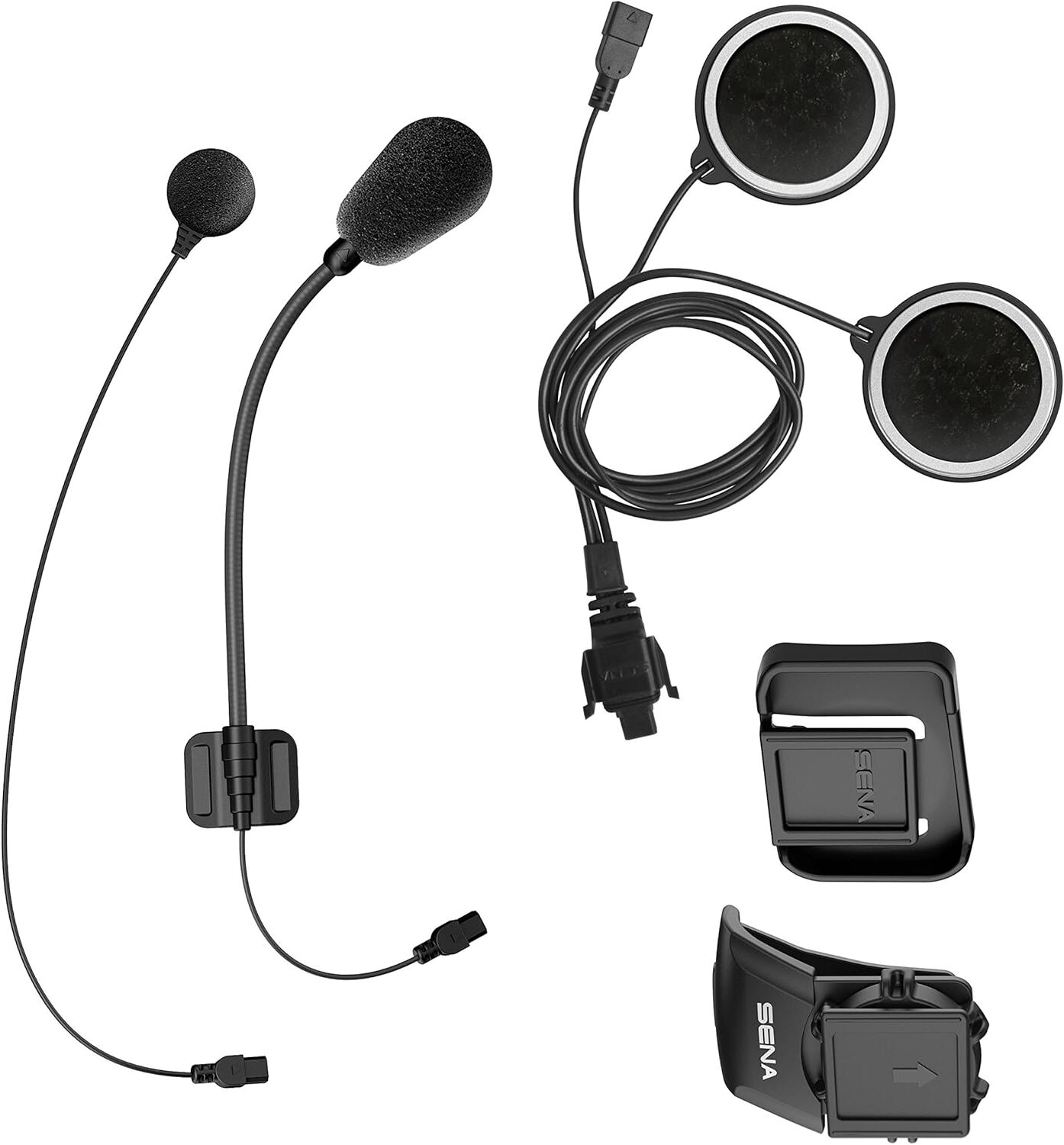 SENA helmet mount with accessories for headset 10C/10C for/10C EVO