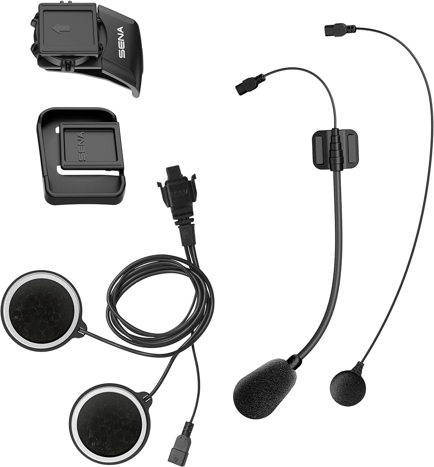 SENA helmet mount with accessories for headset 10C/10C for/10C EVO