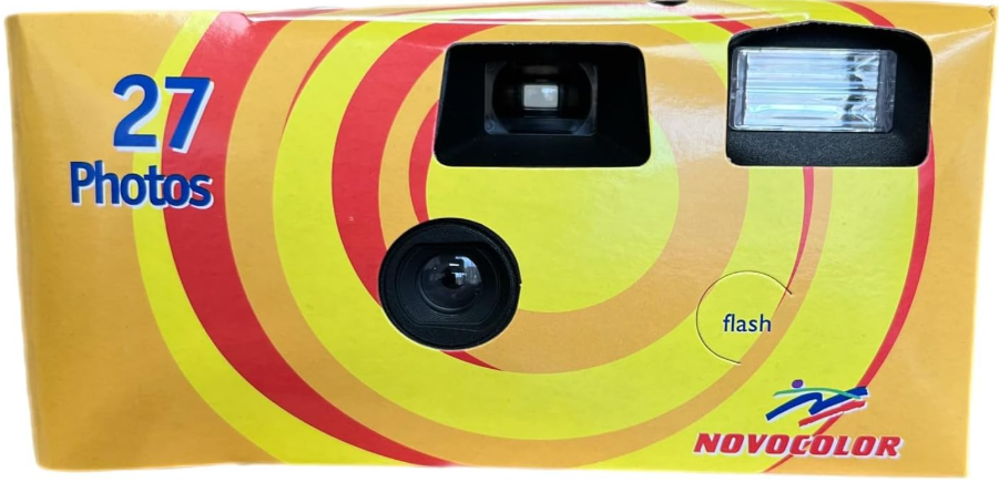 AP APM401004 Disposable Camera with Flash Multi-Coloured