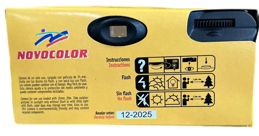 AP APM401004 Disposable Camera with Flash Multi-Coloured