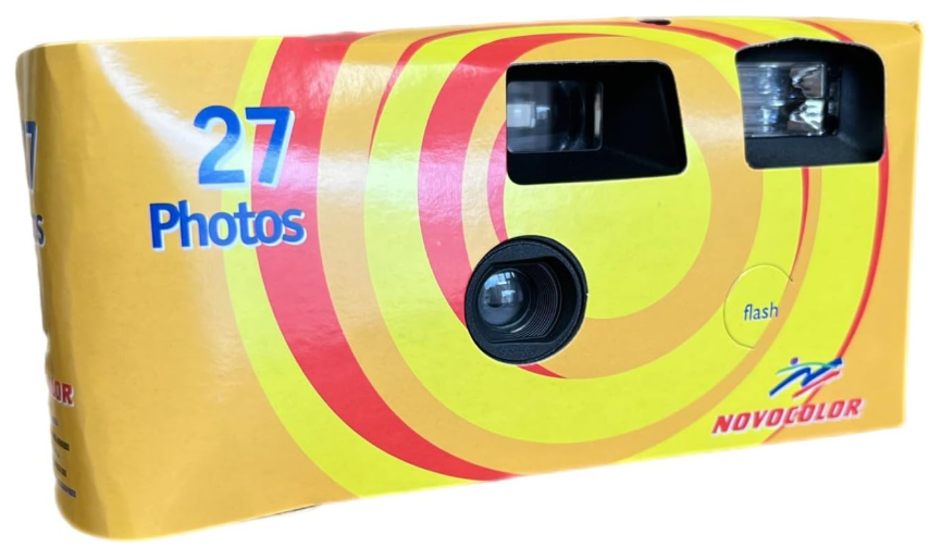 AP APM401004 Disposable Camera with Flash Multi-Coloured