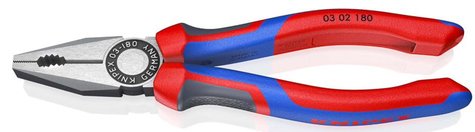 KNIPEX Assembly Set, 3 Parts, 160 to 200 mm, Equipment for on the Move, Pliers Set, Tool Set, 00 20 11