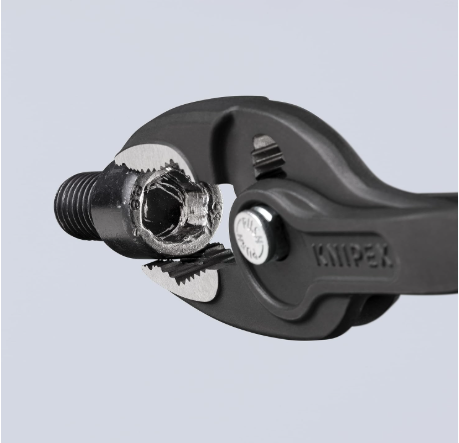 Knipex TwinGrip Slip Joint Pliers black atramentized, with non-slip plastic coating 200 mm 82 01 200 SB