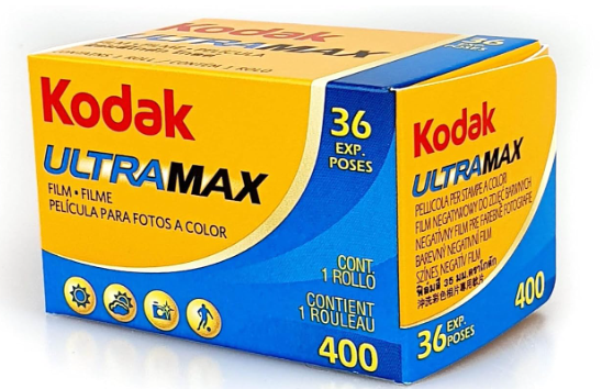 Kodak Ultra 400asa 35mm - 36 exp Single