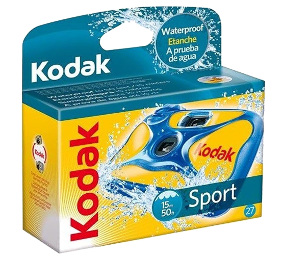 Kodak Sport Underwater Waterproof 800 ISO 35mm Single Use Camera