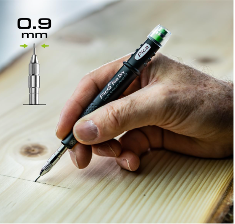 Pica 7070 Precise 0.9mm Fine Dry Automatic Marker Pencil and Holder