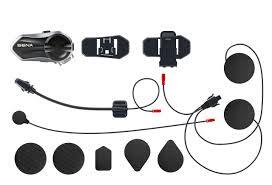SENA helmet mount with accessories for headset 60S (including universal microphone)