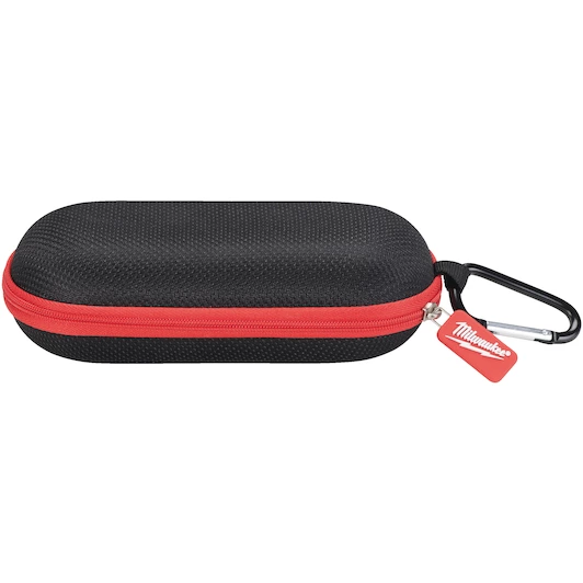 Milwaukee Safety Glasses Case, Hard, Red, One Size, Modern Style, 4932492083