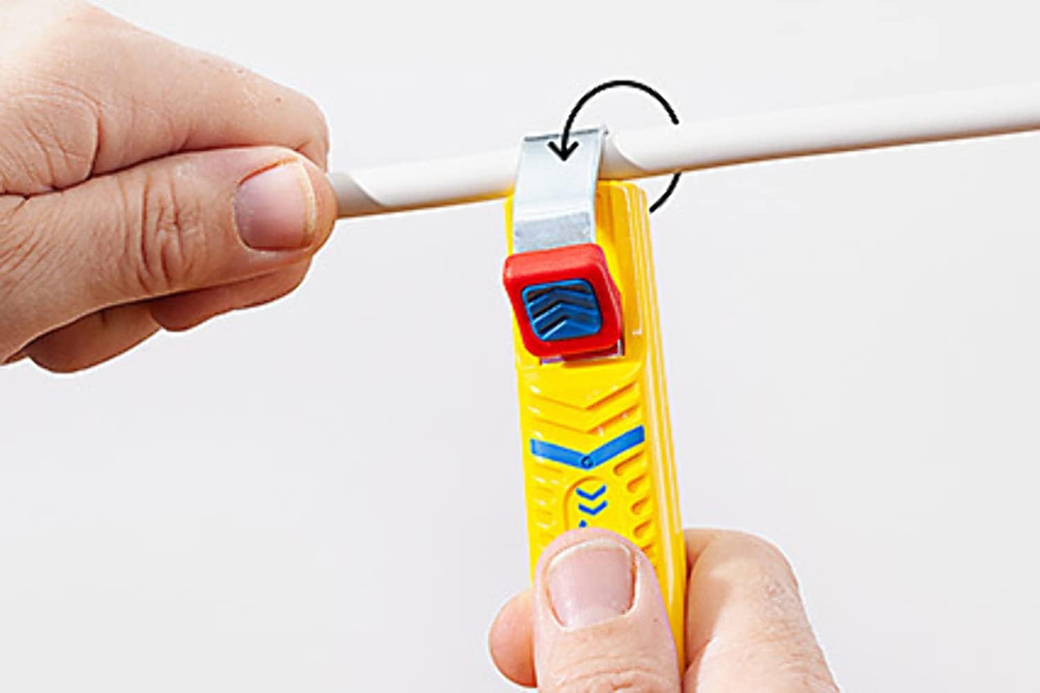 JOKARI T10270 10160/270/1 Cable Knife 27, Yellow, 8-28 mm