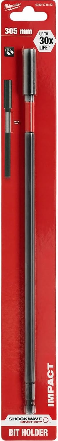 Milwaukee 1/4 Inch Hex Shockwave(TM) Bit Holder Extension